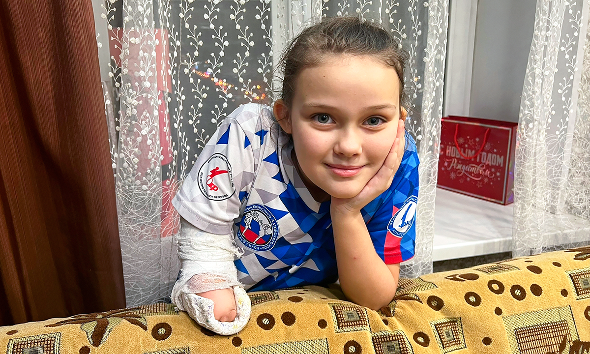 Маша Кышова, подопечная фонда "Алёша"