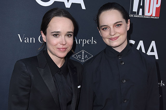 Эллен Пейдж и Эмма Портнер