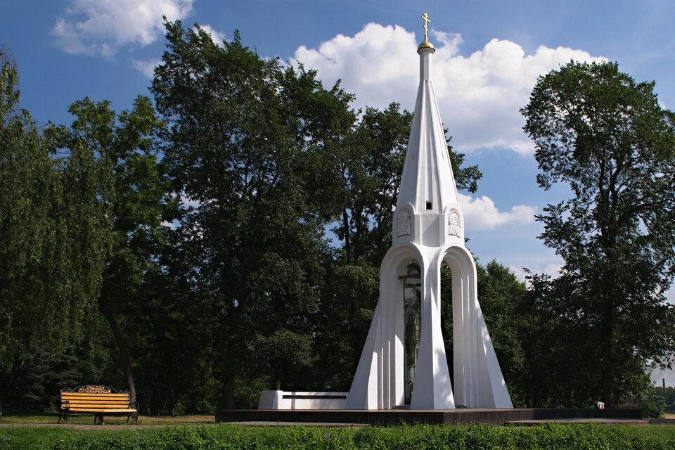 Ярославль белый часовня Казанской