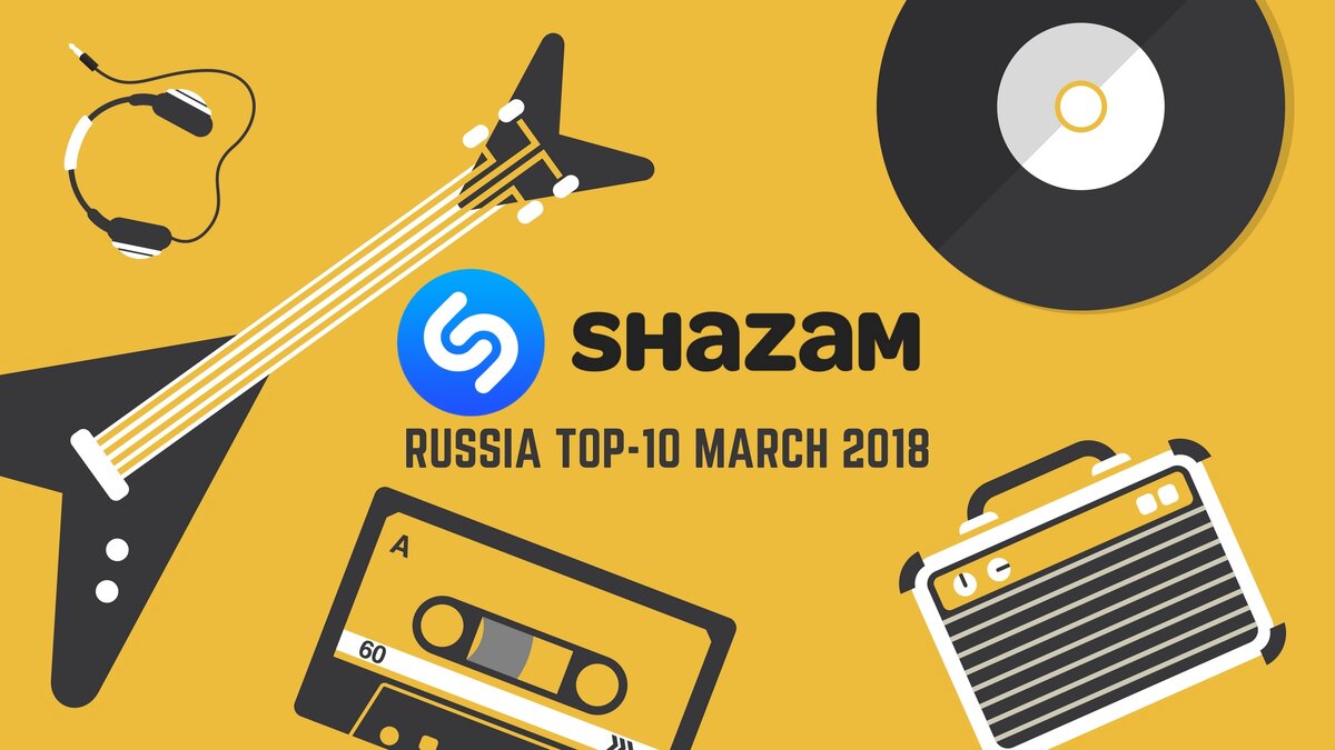 Shazam: Россия Топ-10 (Март 2018) | Свободная музыка | Дзен