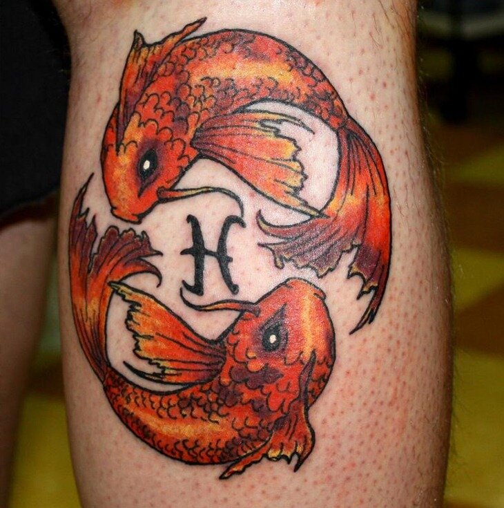 Тату знак зодиака рак. Фото татуировки рак.
