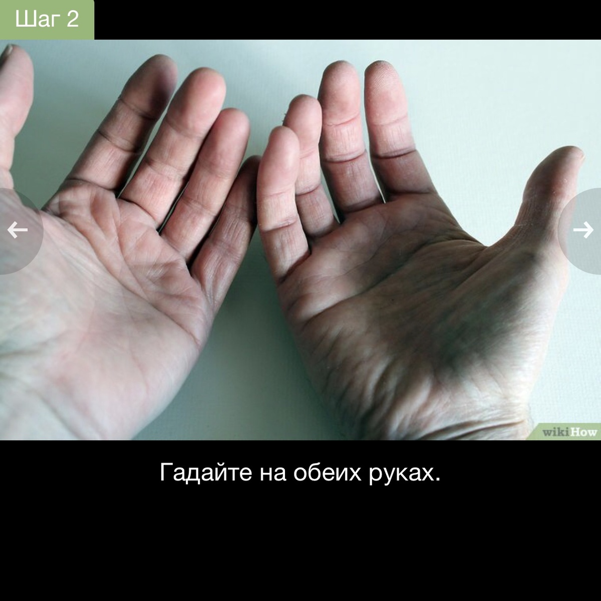 Ваша правая рука – это внешнее выражение вашей личности, а левая рука – это рефлексивная часть вашей личности.