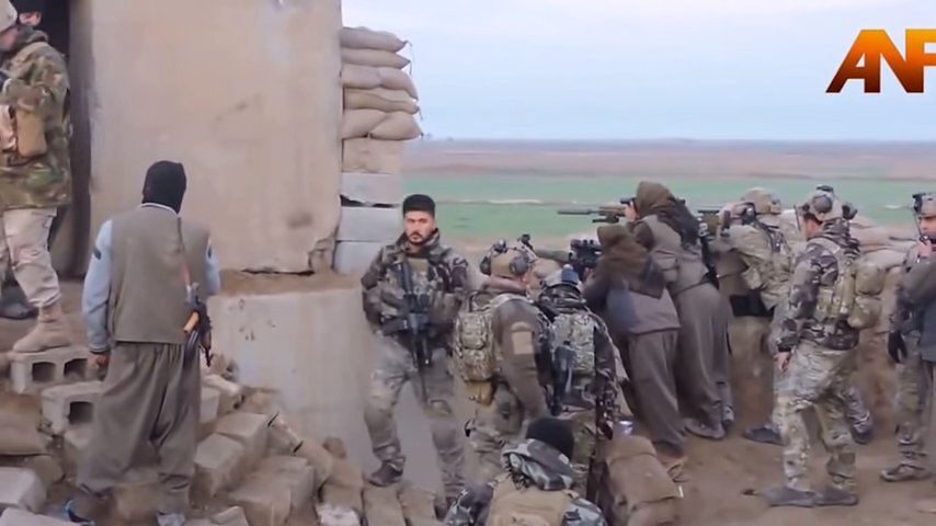 Бойцы западных спецподразделений на передовой войны с сирийской армией