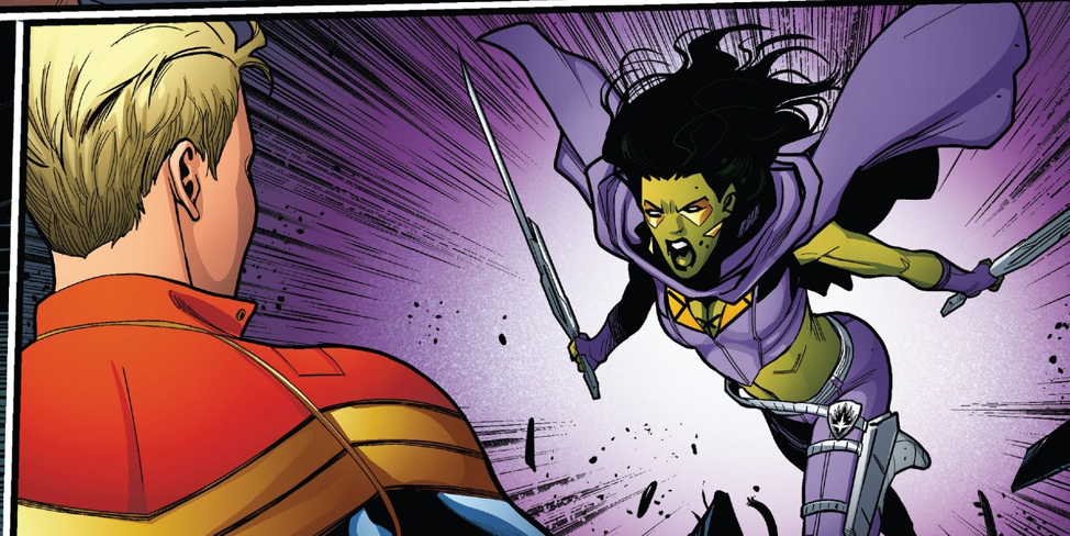 Гамора – одна из самых опасных женщин Галактики