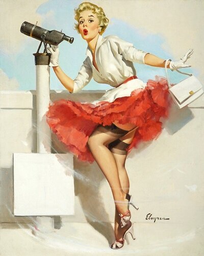 классика пинапа by Gil Elvgren