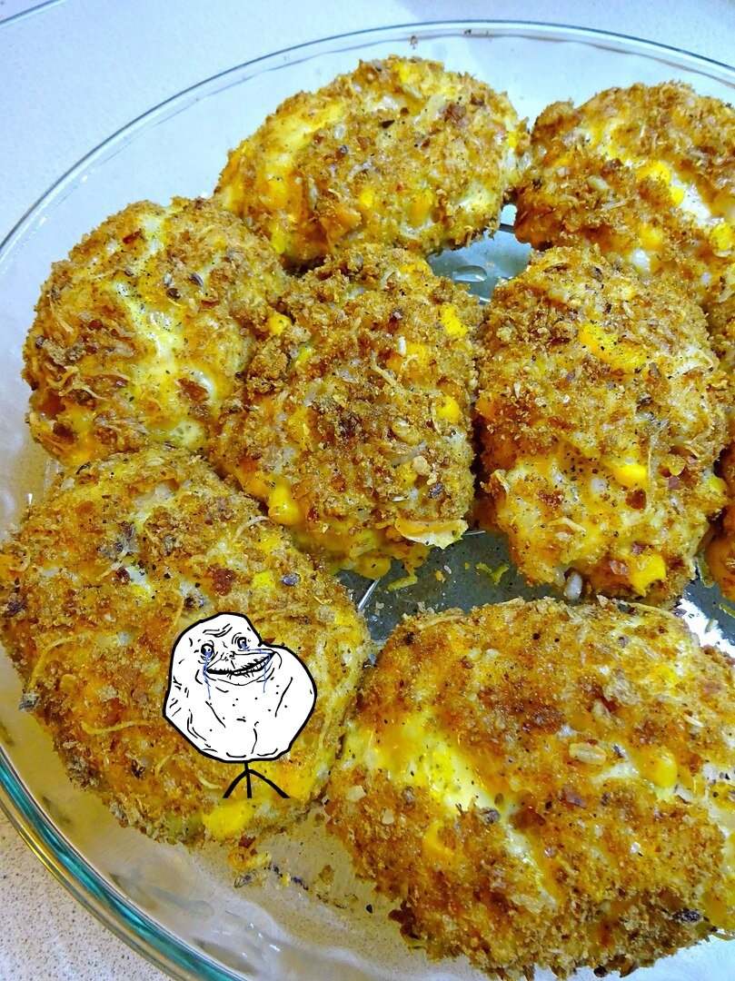 еда,Рецепт,рисовые котлетки