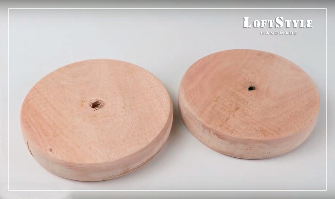 круги из дерева