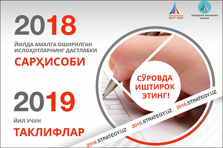 Афиша опроса общественного мнения. Иллюстрация с сайта Strategy.uz