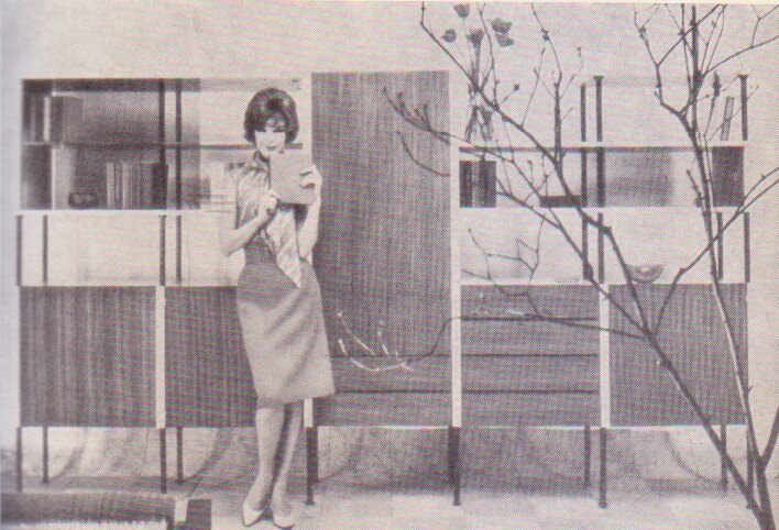 Стеллажная мебель. 70-е годы. СССР