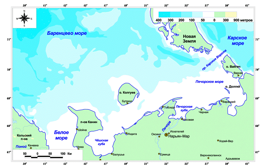 Море печорское