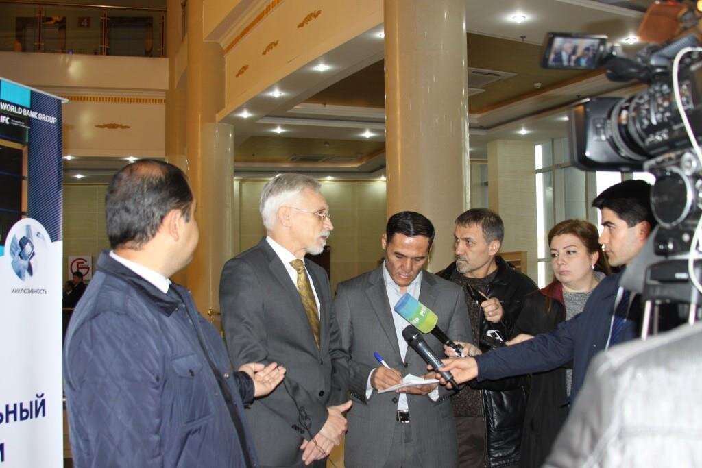 Постоянный представитель Всемирного банка в Таджикистане Ян-Петер Олтерс. IFC