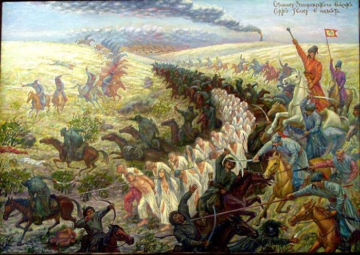 Рисунок 1. Пленники крымских татар