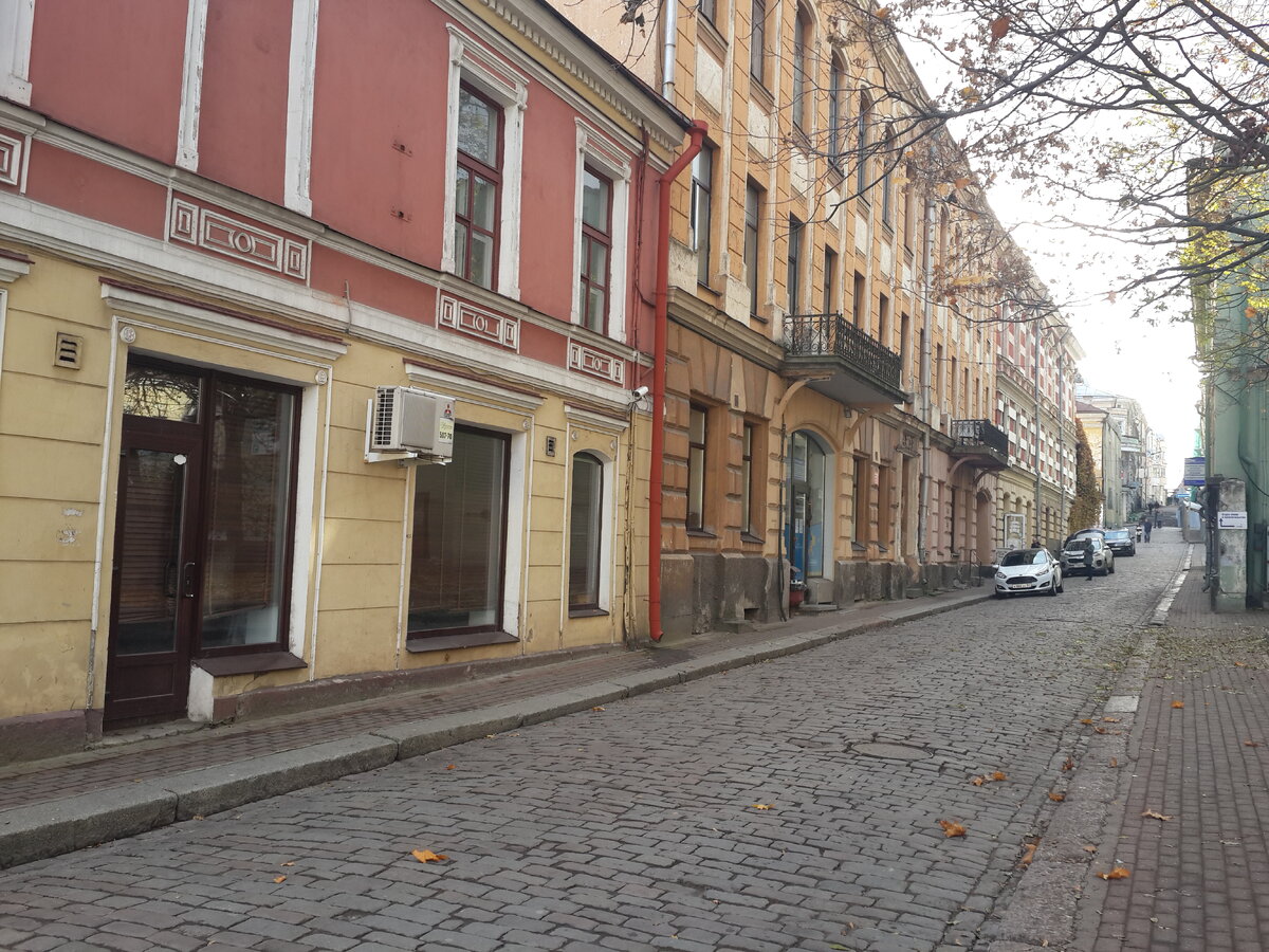 Выборг, прогулка по старому городу, 