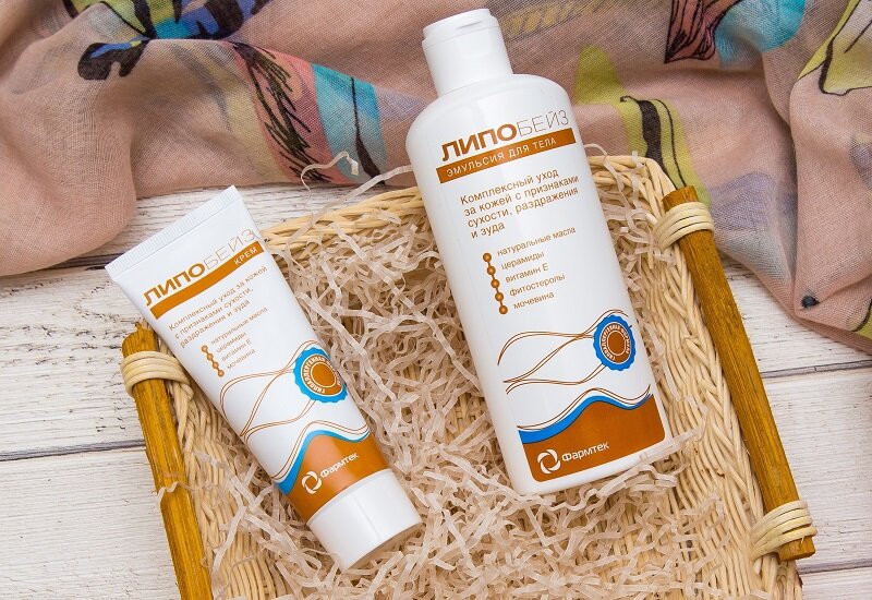 Крем и эмульсия для тела "Липобейз" на основе ценных натуральных масел. От 203 руб. на Аптека.ру