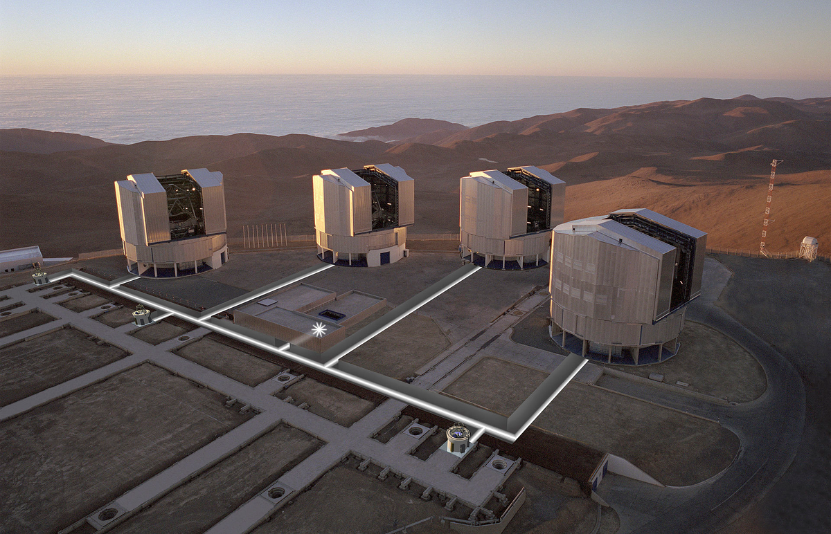 Европейская южная обсерватория (eso). Очень большой телескоп – very large telescope (vlt). Vlt telescope. Паранальская обсерватория (vlt), чили. Очень большой телескоп – very large telescope (vlt).