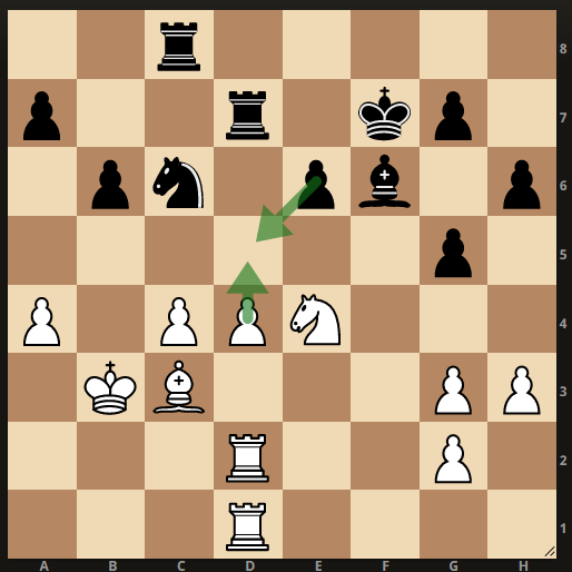 Рисунок 1. Ход белых