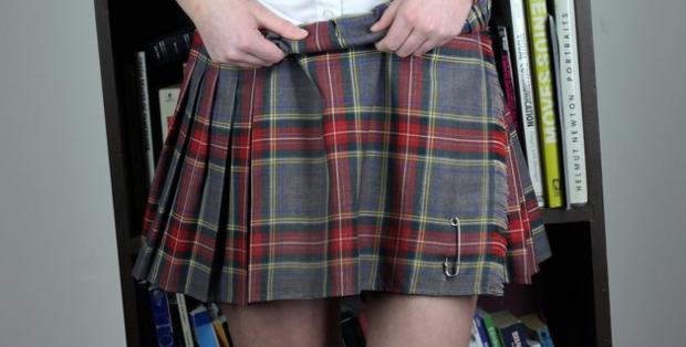 По понятным причинам школьниц сама не фотографировала, но выглядит это примерно вот так. Источник: Mancunianmatters 