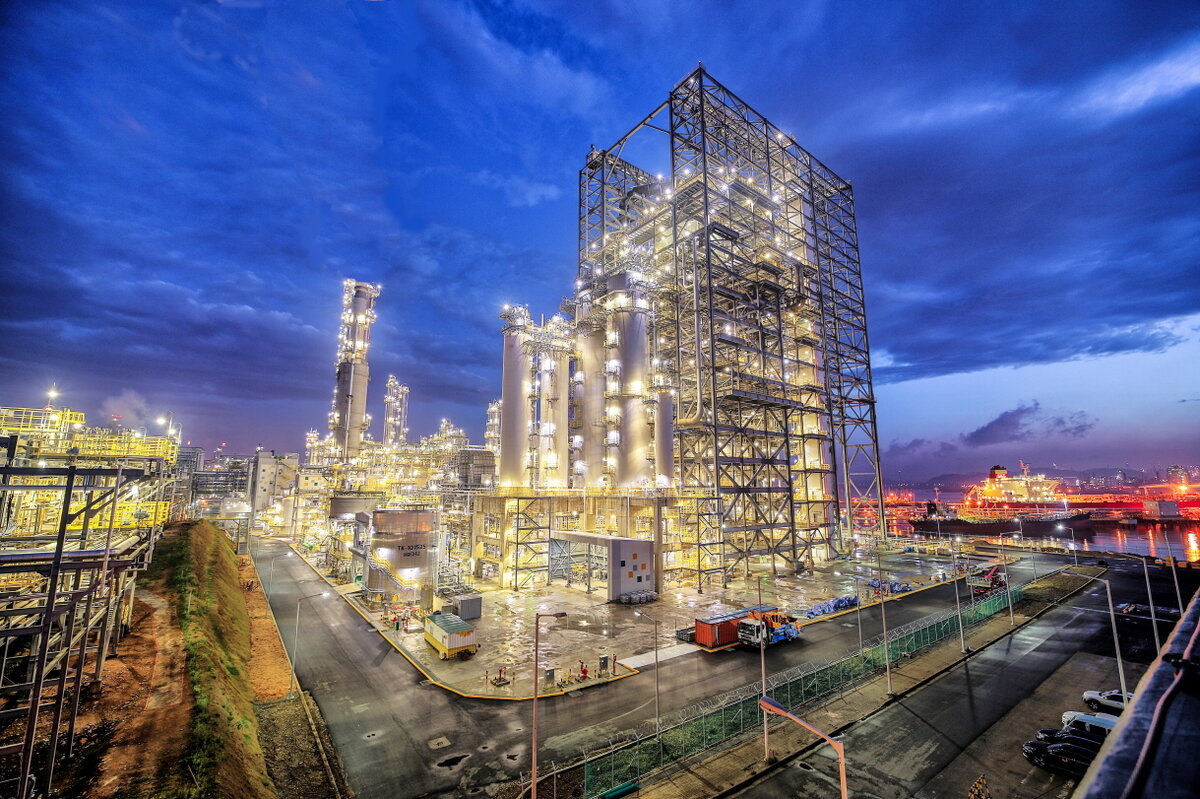 Комплекс по переработке остатков S-Oil в Онсане, Ульсан (S-Oil)
