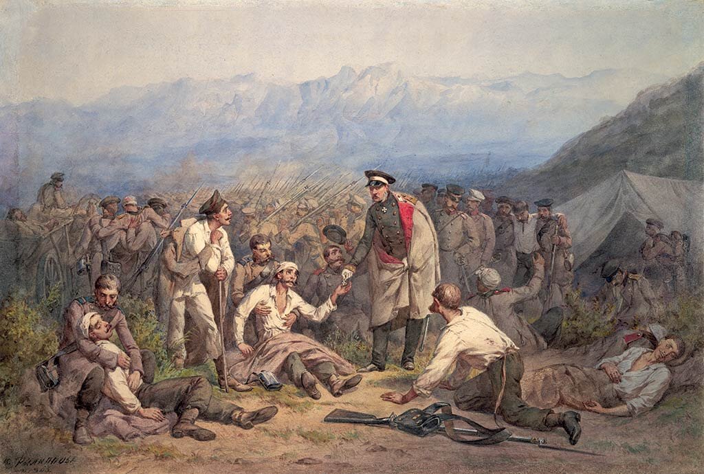 После боя. 1856