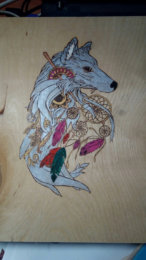 Волки, ловцы снов, запах дерева от дощечки... В этом есть нечто первобытное, тянущее к истокам