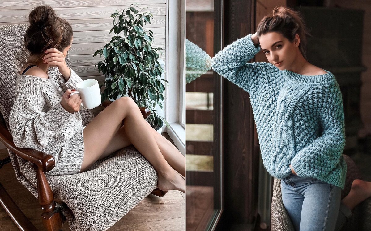 Свитер oversize – стильная и практичная модель