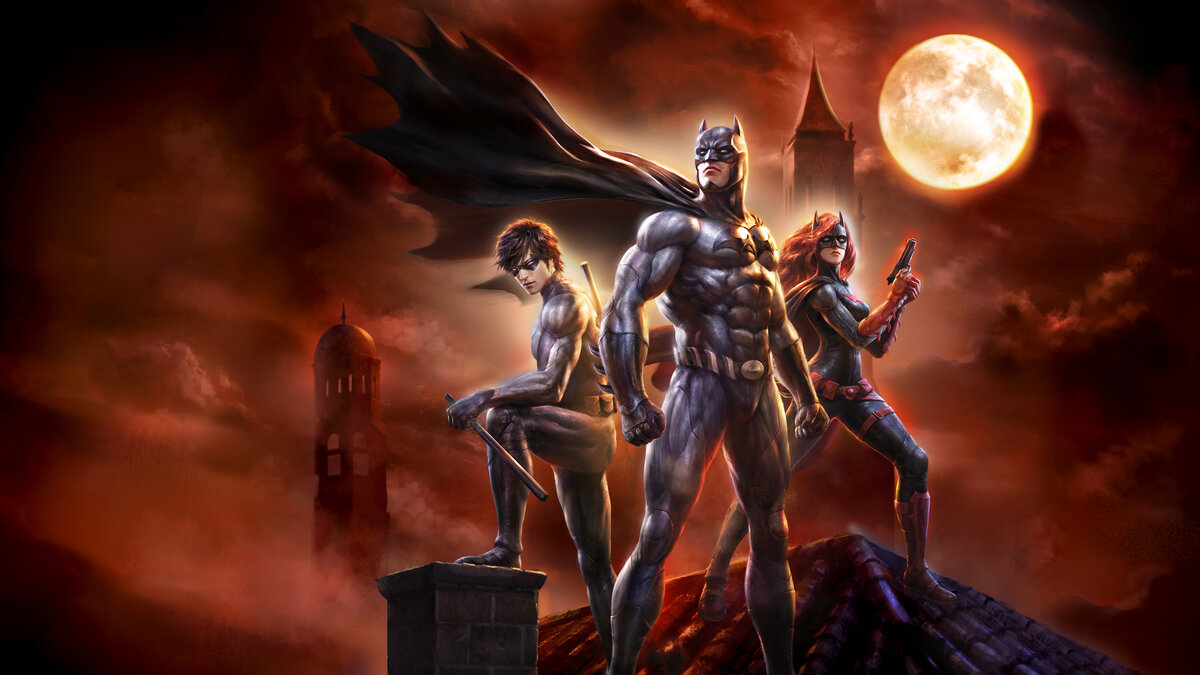 Бэтмен. Дурная кровь. (Робин почему-то на иллюстрации отсутствует)