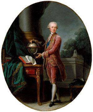 Принцу Карлу Генриху Нассау-Зигену 31 год. 1776 год, портрет кисти Марии Элизабет Луизы Виже Лебрен