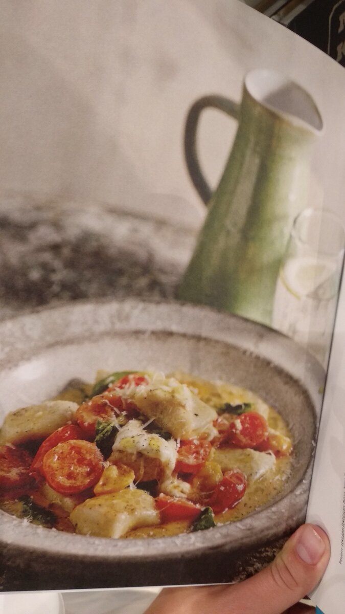 Страница из книги Джейми Оливера