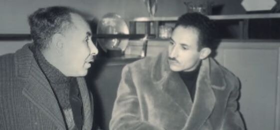 Ахмед Бугера и Ален Мимун, 1956.