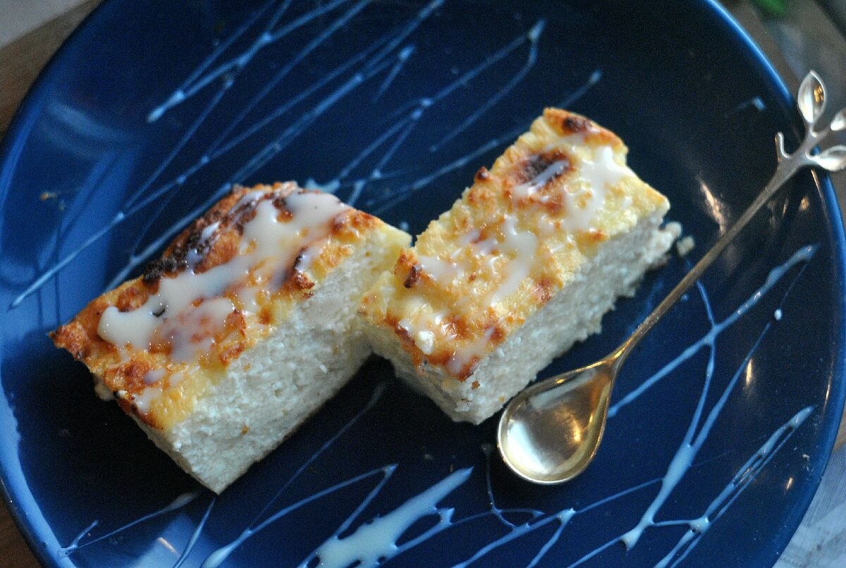 Запеканка со сгущенкой