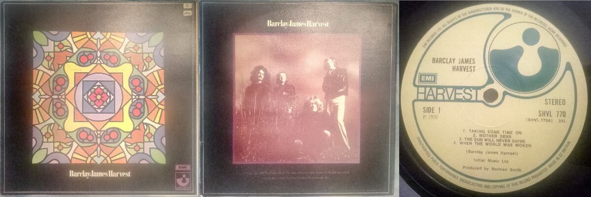 английское издание альбома Barclay James Harvest (1970)