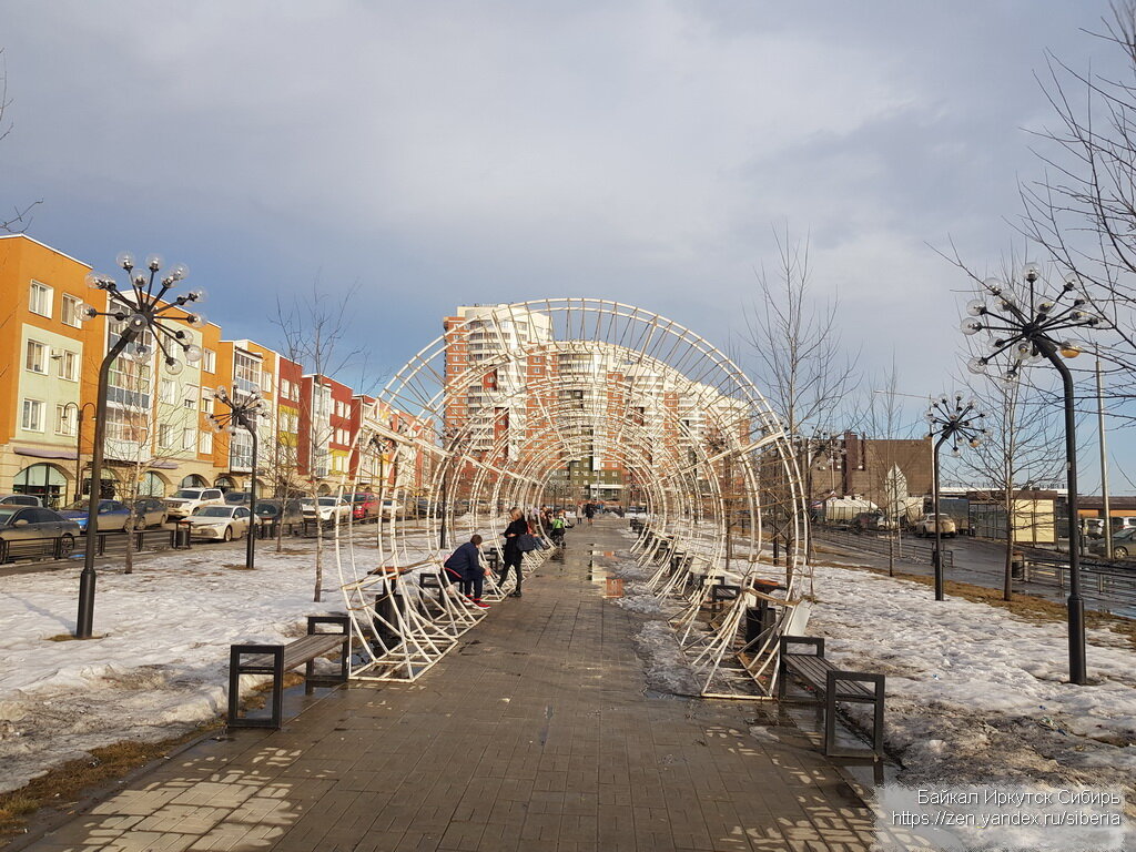 Фото верхней набережной иркутск