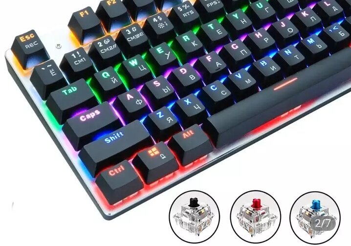 Механическая клавиатура — размытый маркетинговый термин, означающий более сложное устройство компьютерной клавиатуры и более приятное ощущение печатания, чем у традиционных резиномембранных клавиатур.