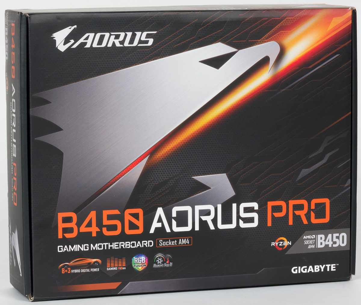 Коробка материнской платы B450 AORUS PRO