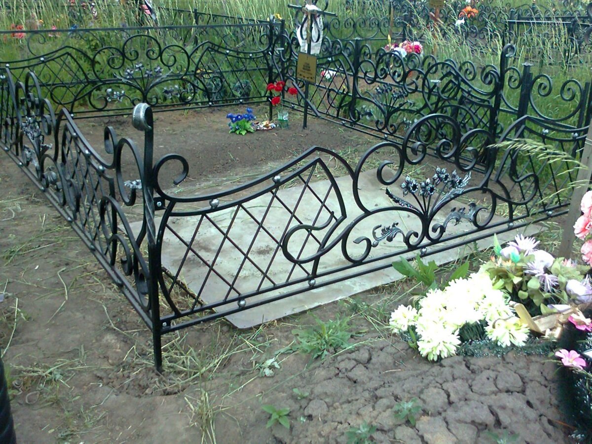 Оградки на кладбище фото и цены пермь