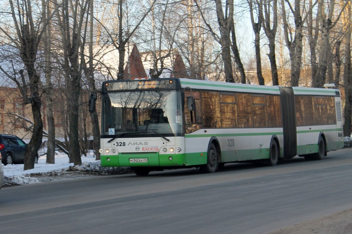 5 ноября 2019 г., г. Северодвинск, ул. Железнодорожная, маршрут № 3