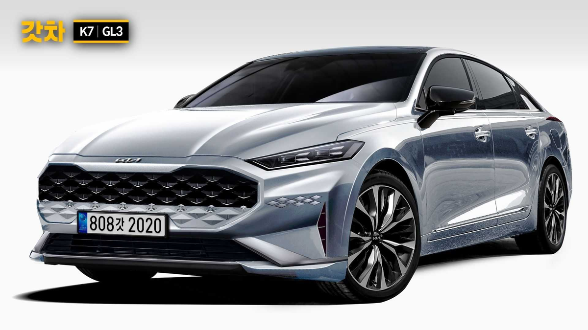 Kia показала салон большого седана K8 - преемника K7 - Российская газета