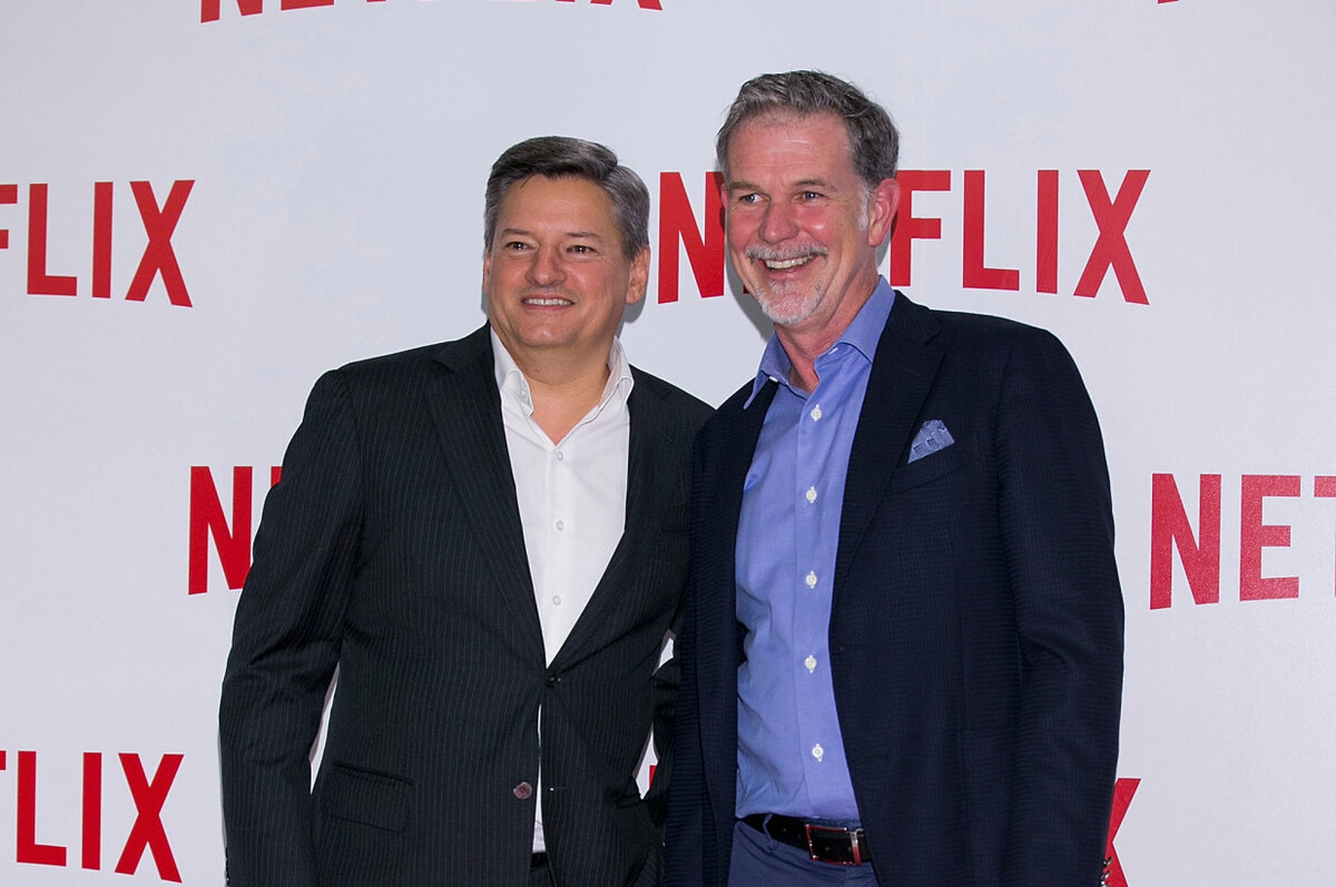 основатели компании NETFLIX.