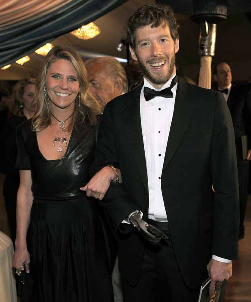 Арон Ли Ралстон с женой