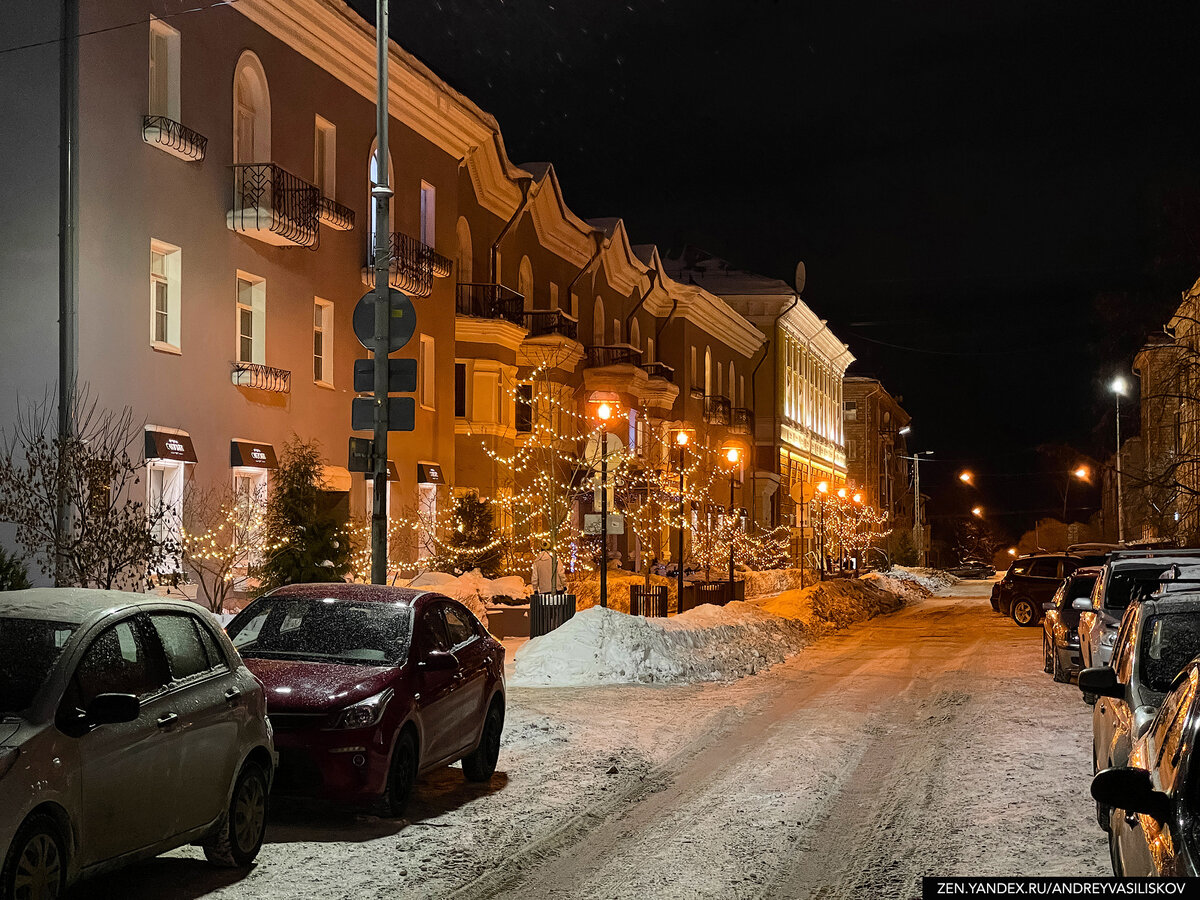 уютный зимний Петрозаводск