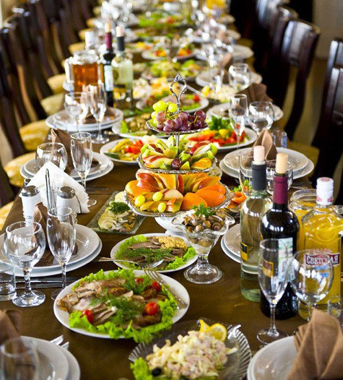 Перед банкетом