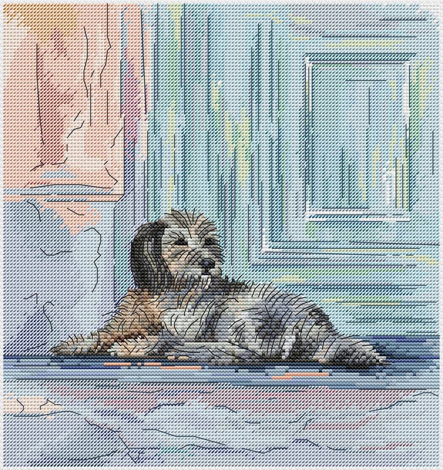 Эту схему я когда-то рисовала на заказ для одной милой девушки, и это был Cross Stitch Pro