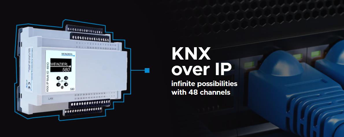 KNX по IP. Безграничные возможности с 48 каналами