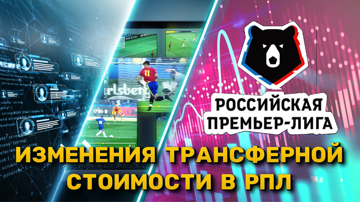 Фото: канал «Не Футбол» - изменения в трансферной стоимости РПЛ