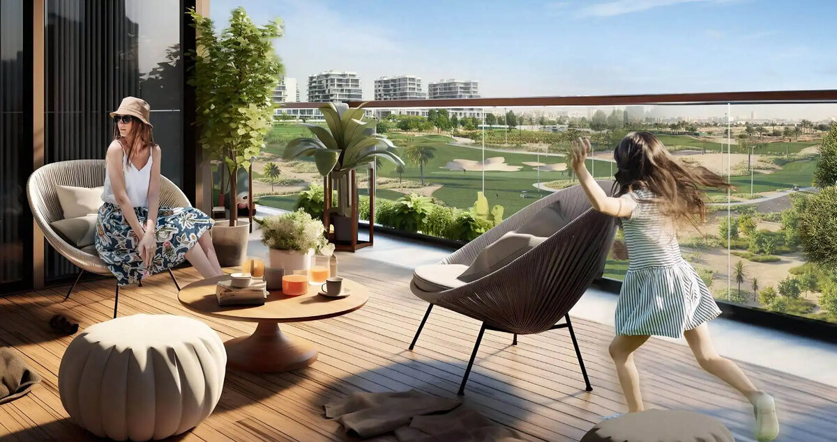 Новый жилой комплекс премиум-класса Golf Greens от застройщика Damac Properties станет частью роскошного утопающего в зелени сообщества Damac Hills, Dubai.-10