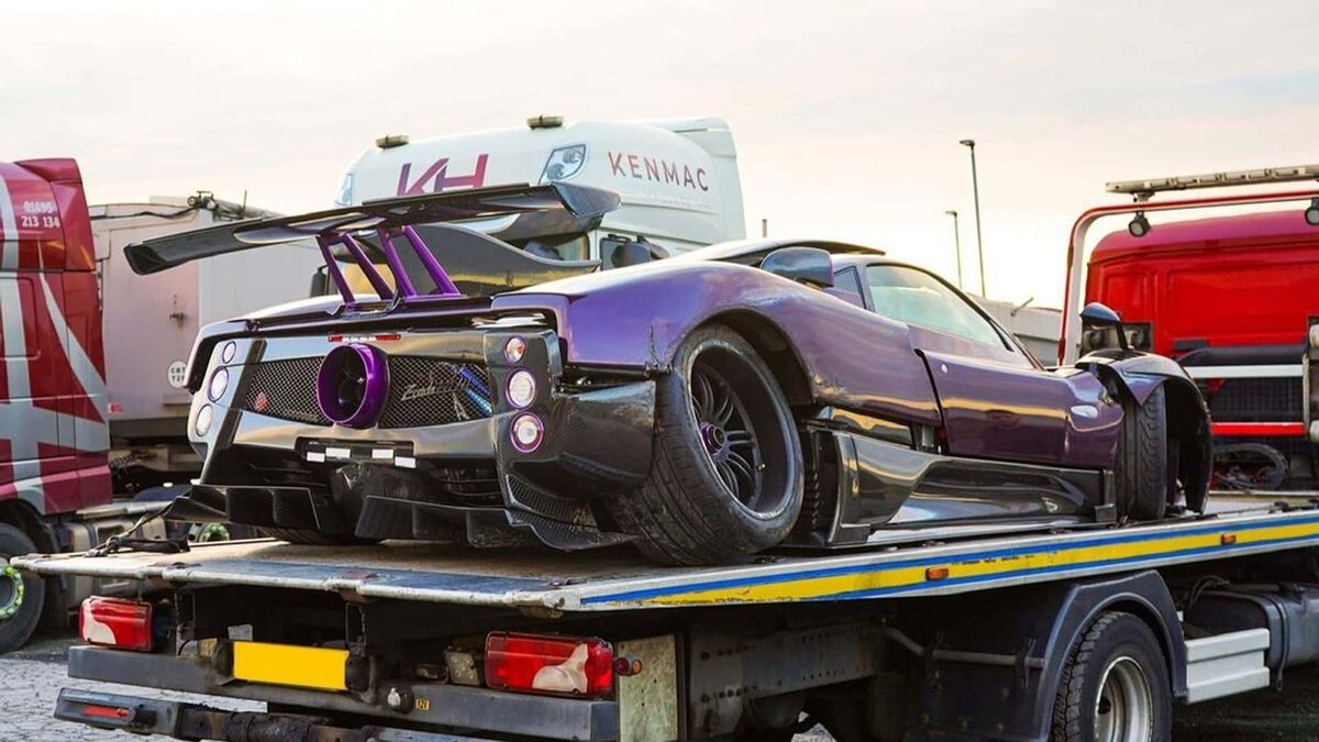 Эксклюзивный Pagani Zonda, принадлежавший Льюису Хэмилтону, разбили в ДТП |  Somanyhorses | Дзен