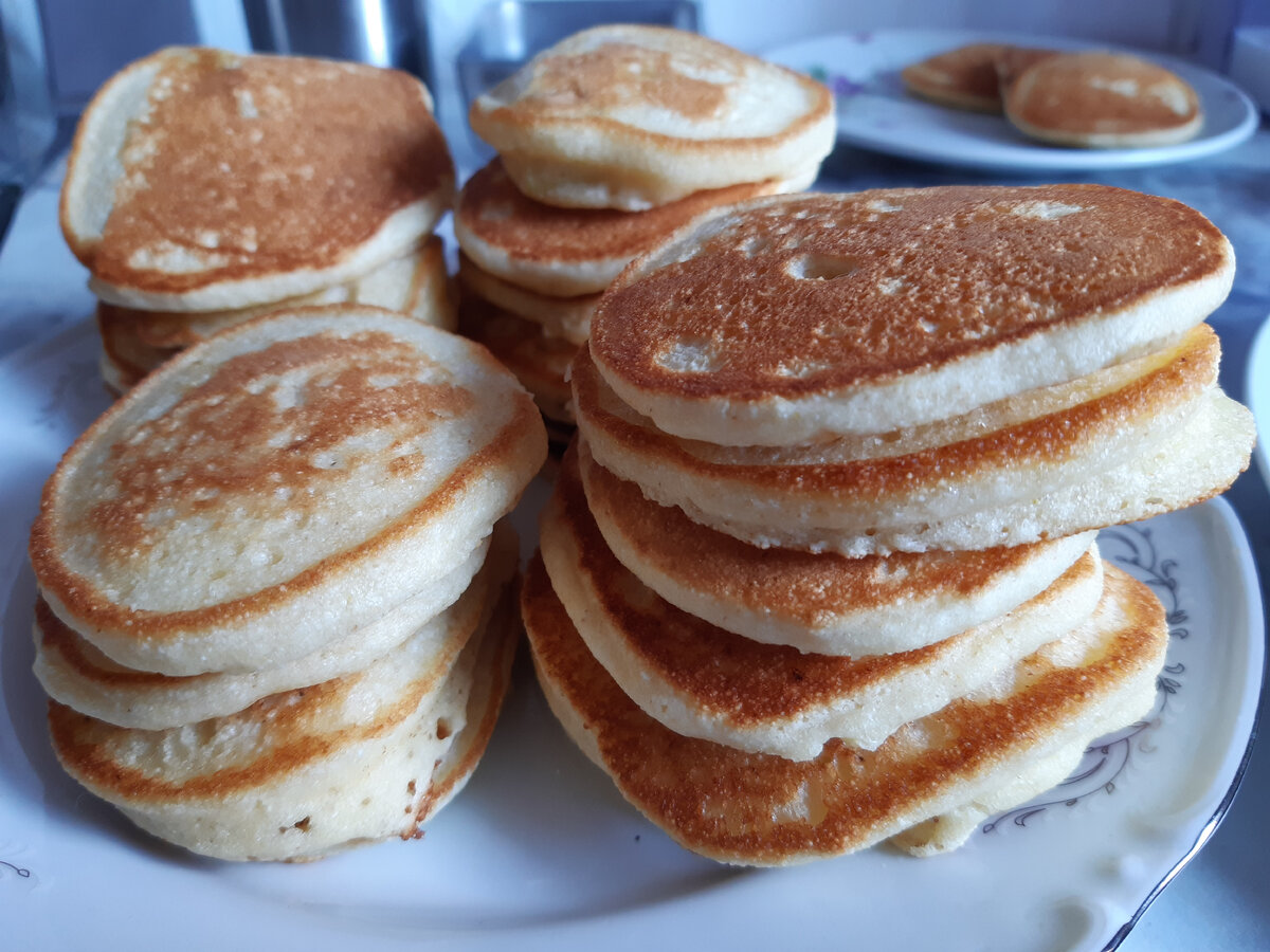 оладьи на манке