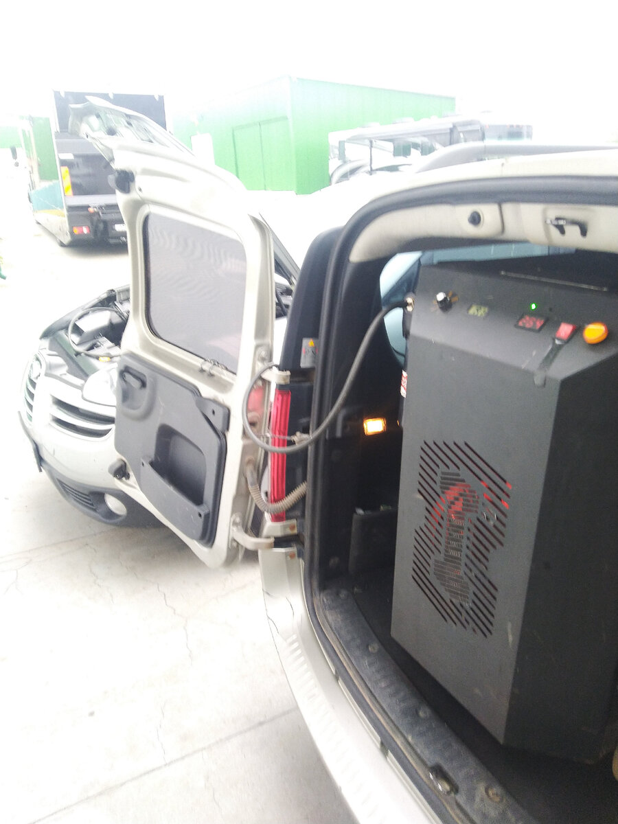 Аппарат водородной очистки на выезде Тип2+ 