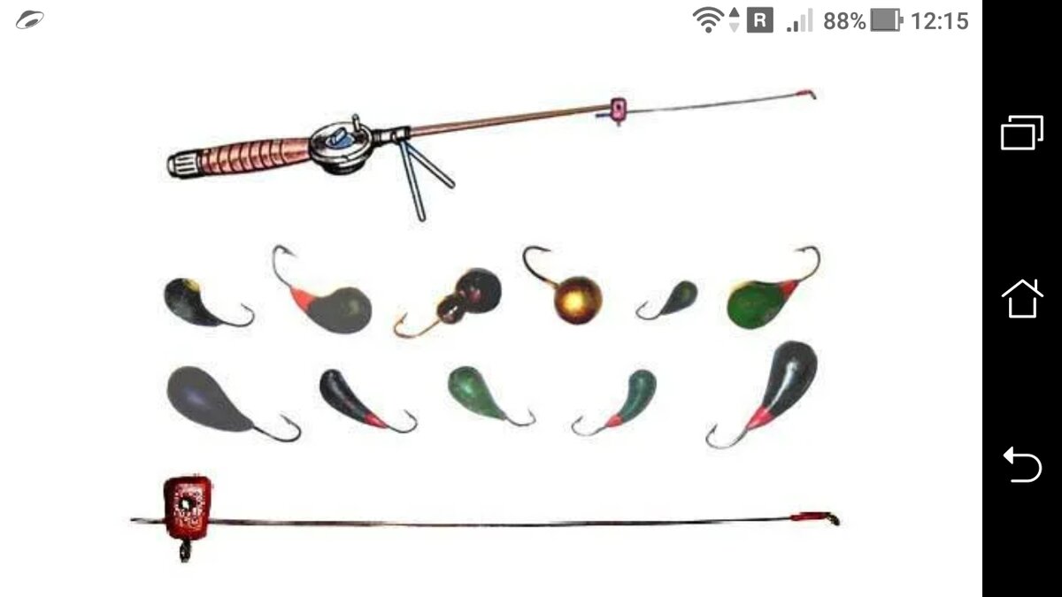 фото Зимняя снасть мормышка плюс крючок