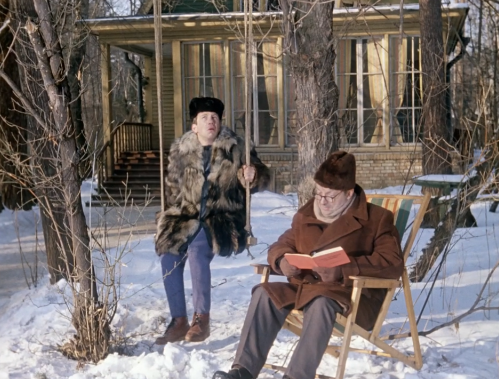 Кадр из кинофильма "Джентльмены удачи", 1971 г., режиссер Александр Серый, сценаристы Георгий Данелия, Виктория Токарева, композитор Геннадий Гладков (скриншот)